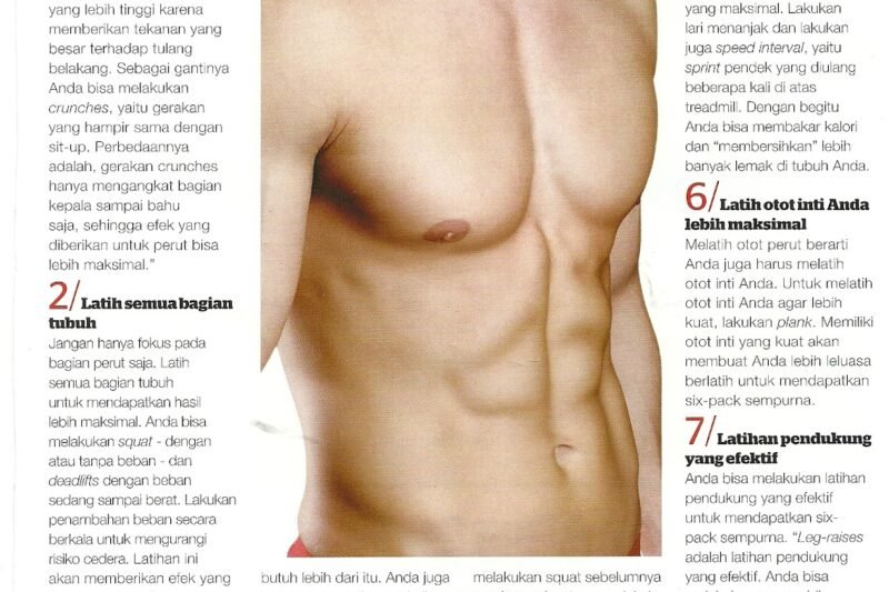 Membentuk Six Pack dalam 3 Bulan: Mitos, Fakta, dan Strategi Ampuh