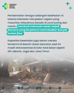 Kesehatan di Zona Bencana: Tantangan, Risiko, dan Upaya Penyelamatan