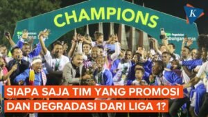 Promosi dan Degradasi: Jantung yang Berdenyut dalam Sepak Bola