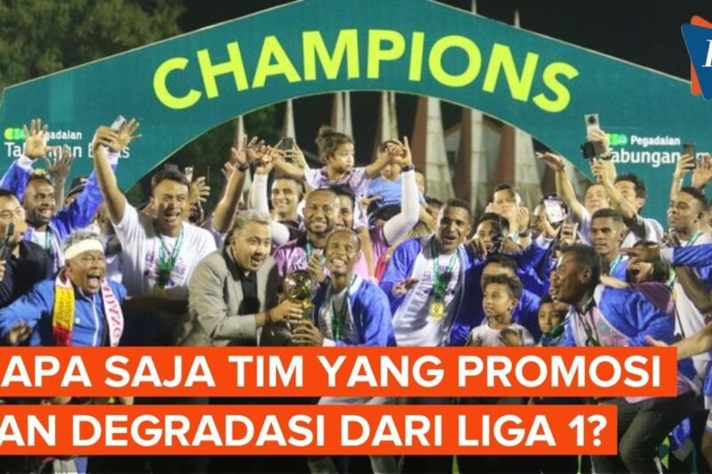 Promosi dan Degradasi: Jantung yang Berdenyut dalam Sepak Bola