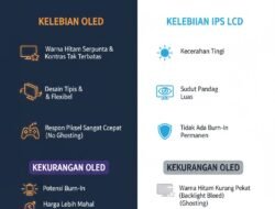 Kelebihan dan Kekurangan Panel Layar OLED dibandingkan dengan Teknologi Layar IPS LCD Biasa