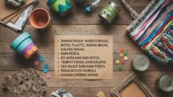 Cara Membuat Kerajinan Tangan Dari Bahan Daur Ulang Untuk Menambah Penghasilan Tambahan di Rumah