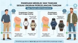 Cara Memilih Jam Tangan yang Sesuai Dengan Ukuran Pergelangan Tangan Agar Tampil Lebih Proporsional