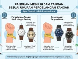 Cara Memilih Jam Tangan yang Sesuai Dengan Ukuran Pergelangan Tangan Agar Tampil Lebih Proporsional