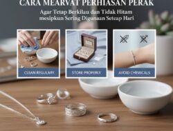 Cara Merawat Perhiasan Perak agar Tetap Berkilau dan Tidak Hitam meskipun Sering Digunakan Setiap Hari