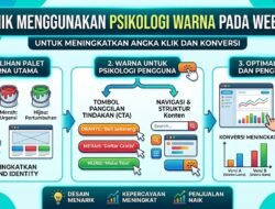 Teknik Menggunakan Psikologi Warna Pada Website Untuk Meningkatkan Angka Klik Dan Konversi